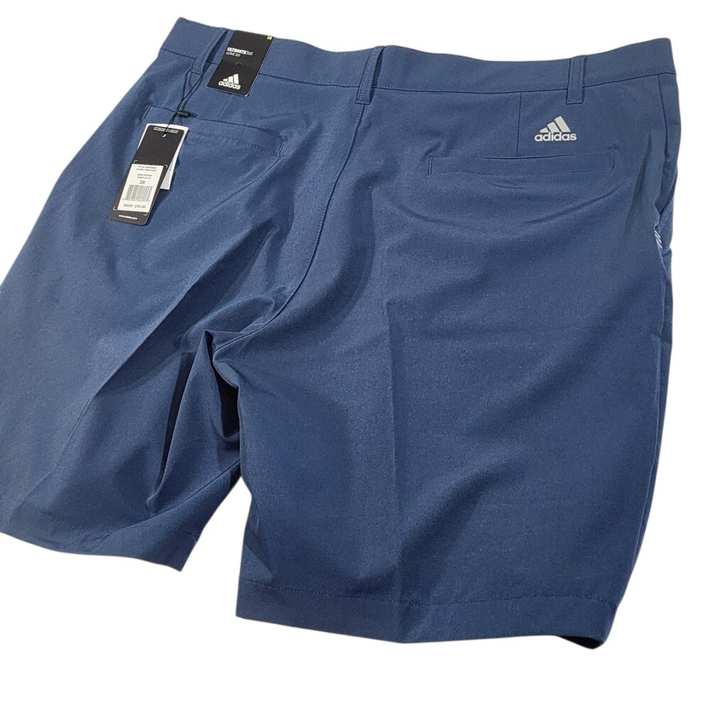 Adidas Ultimate365 Men's 8.5" Golf Shorts Crew Navy Chino Style ADVR0838 NWT - Picture 3 of 9